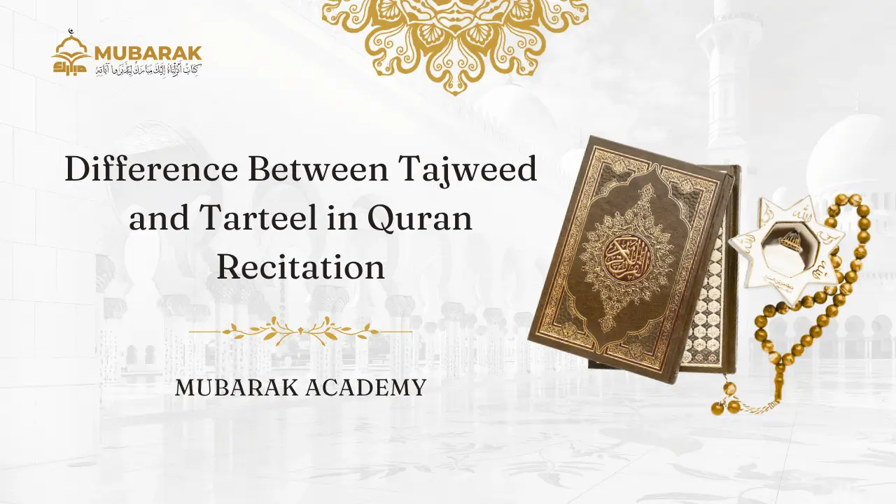 Difference Between Tajweed and Tarteel