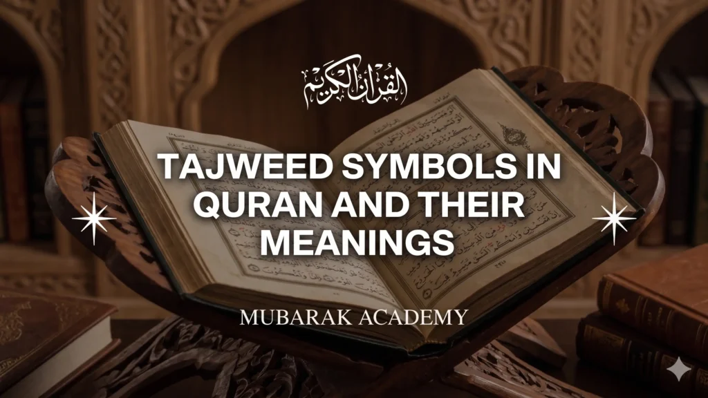 Tajweed Symbols in the Quran