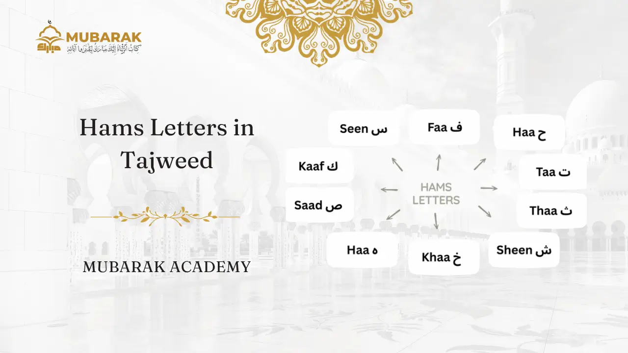 Hams Letters in Tajweed