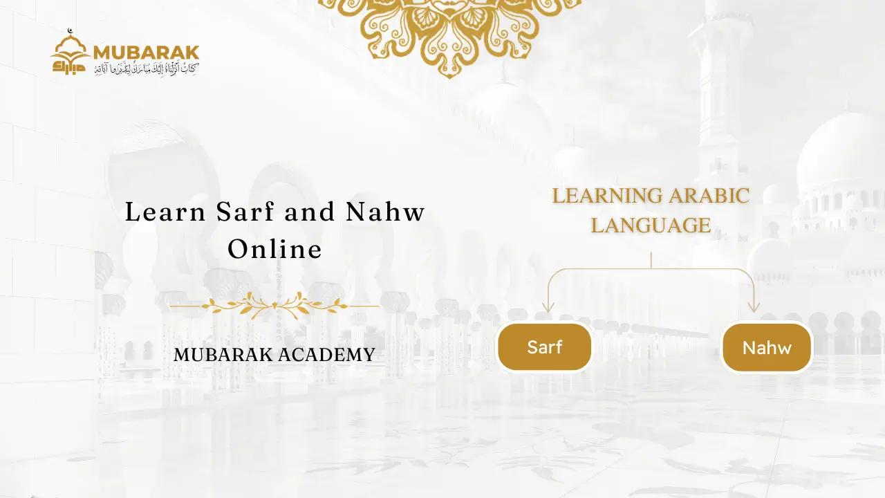 Learn Sarf and Nahw online