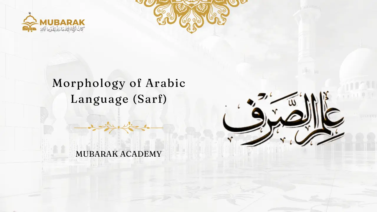 Morphology of Arabic Language