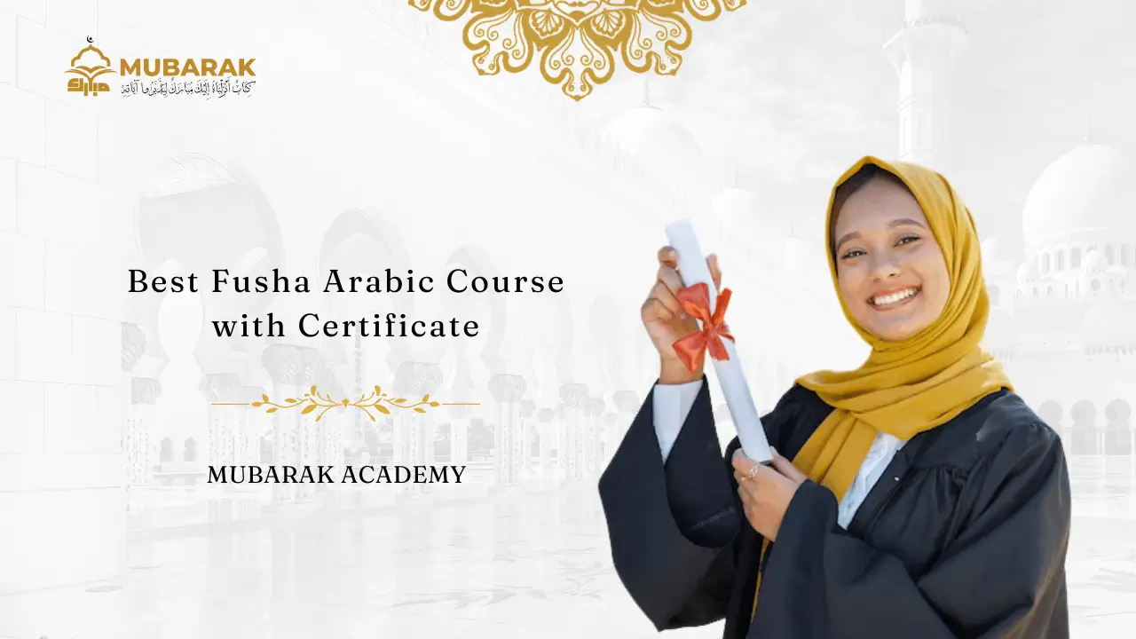 Best Fusha Arabic Course with Certificate