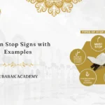 Quran Stop Signs with Examples