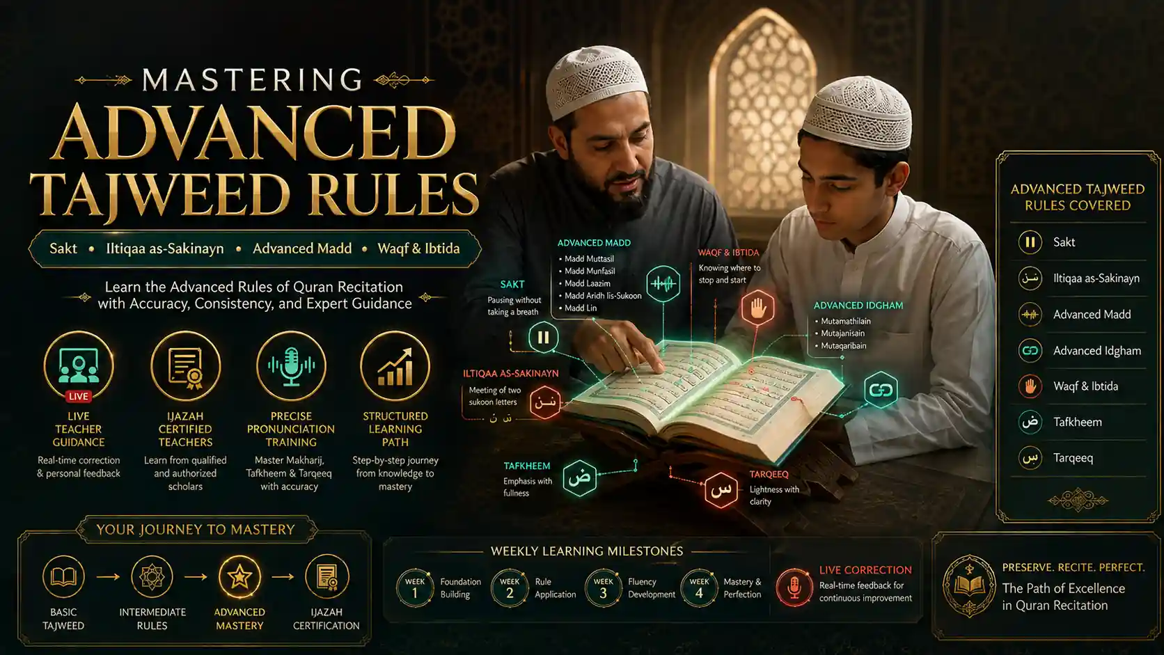 advanced tajweed rules