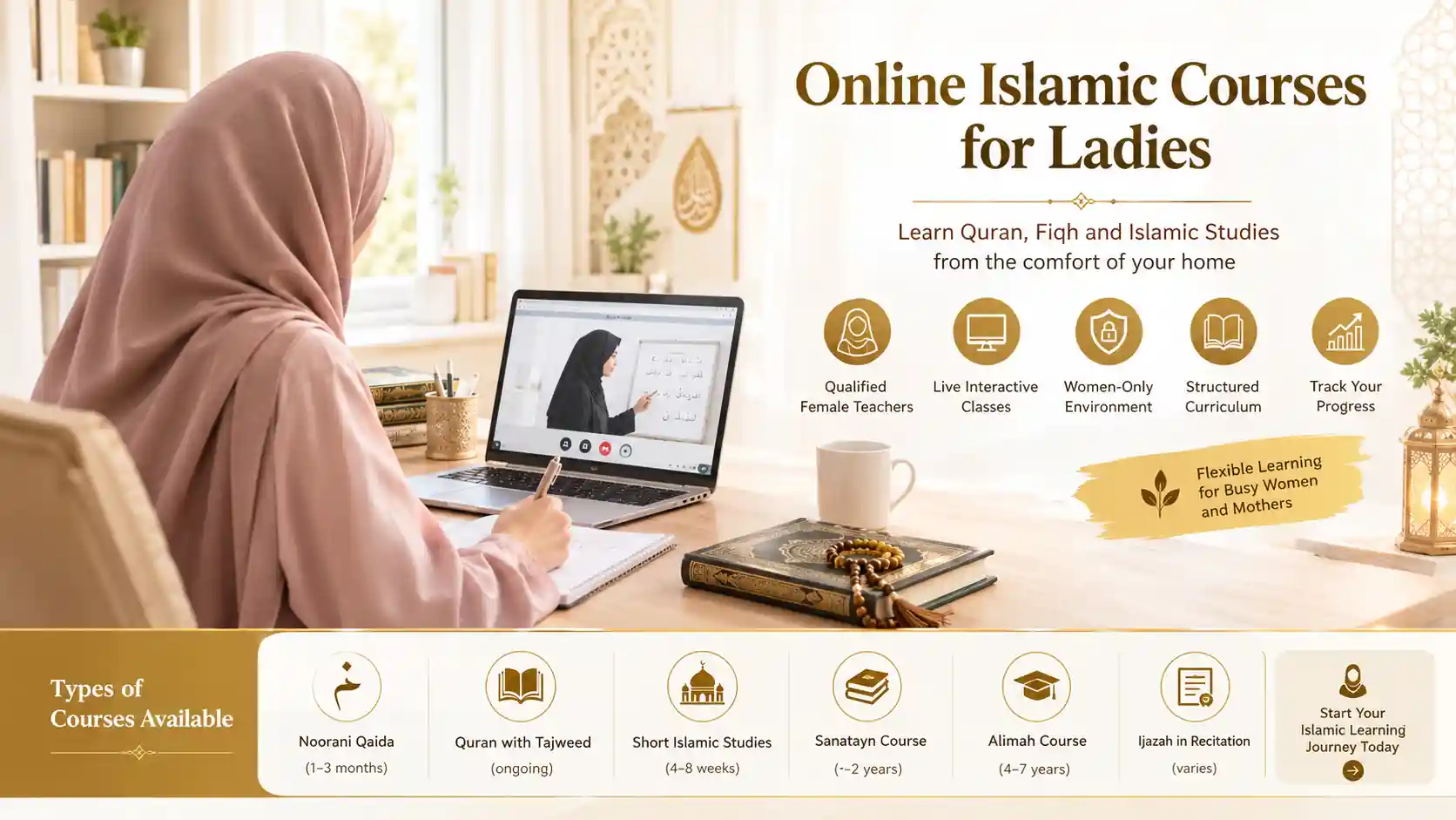 Are Sisters-Only Online Islamic Classes Safe and Private? Are Sisters-Only Online Islamic Classes Safe and Private?