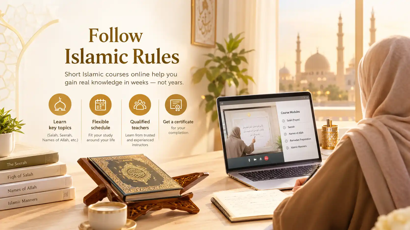 short islamic courses online