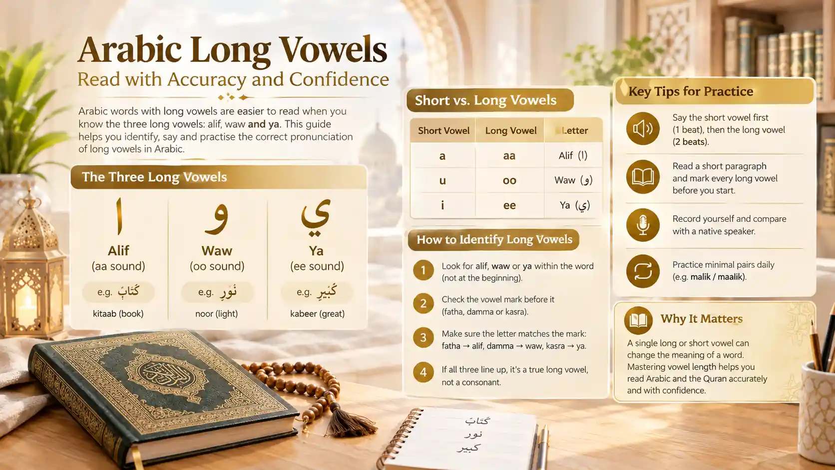 arabic words with long vowels arabic words with long vowels