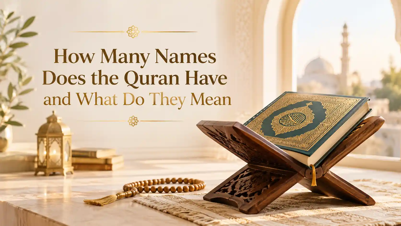 how many names does the quran have