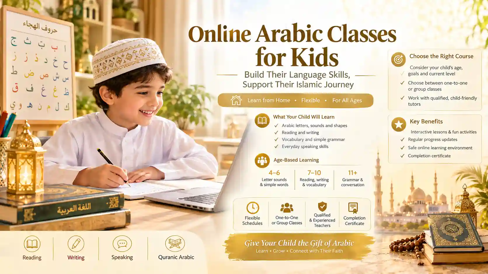 online Arabic classes for kids